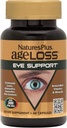 Natures Plus AgeLoss Eye Support - 60 Capsules - avec Lutéine, Astaxanthin et Zeaxanthin - Végétarien, Sans gluten - 30 portions