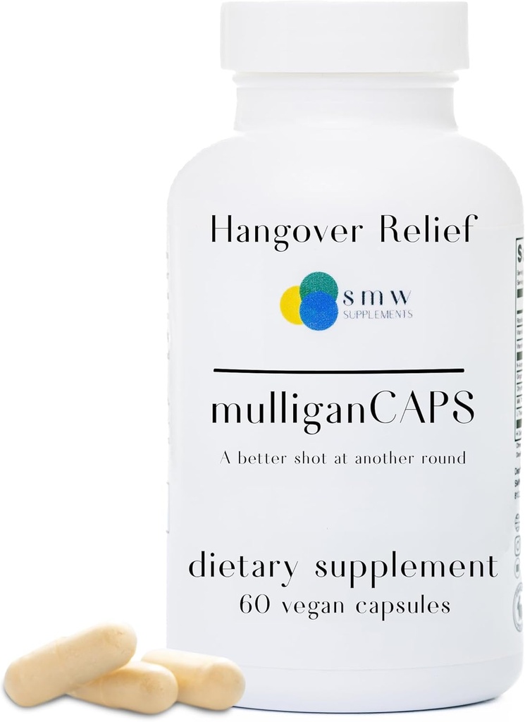 Pre-Celebration Blend: Prep, Party, Wake Up Refreshed en Energized, Boost Recovery Na het drinken door verbetering van de leverfunctie met antioxidanten, B Vitaminen, Riboflavine - 60 ct.