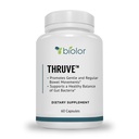 Thruve long-terme Constipation Relief Supplément - Probiotiques, prébiotiques, laxatifs naturels et fibre tout en capsules faciles à avaler - Meilleur supplément laxatif à base de plantes pour la constipation - 60 pilules