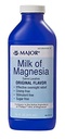 MAJOR Melk van Magnesia Saline Laxative - Original Flavor - Effective Overnight Relief - Stimulant-Free, Sugar-Free - 16 Fl Oz