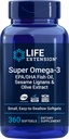 Life Extension Super Omega-3 360 Softgels, gemakkelijk te slikken, EPA/DHA Omega3 Visolie, Sesam Lignans & Olive Extract