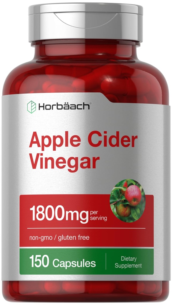 Horbäach Apple Cider Vinegar Capsules 