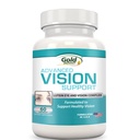 Lutein Eye Vitamins – Vision Support Complex for Eye Health, Made in USA | With bilberry, zinc & grapeseed, supports retina & macular health, all-natural eye & vision care with essential vitamins