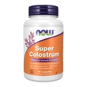 NOW Foods Supplementen, Super Colostrum 500 mg, Natuurlijk voorkomende Immunoglobulinen met ImmunEnhancerTM, Olive Leaf Extract en Astragalus Root, 90 Veg Capsules