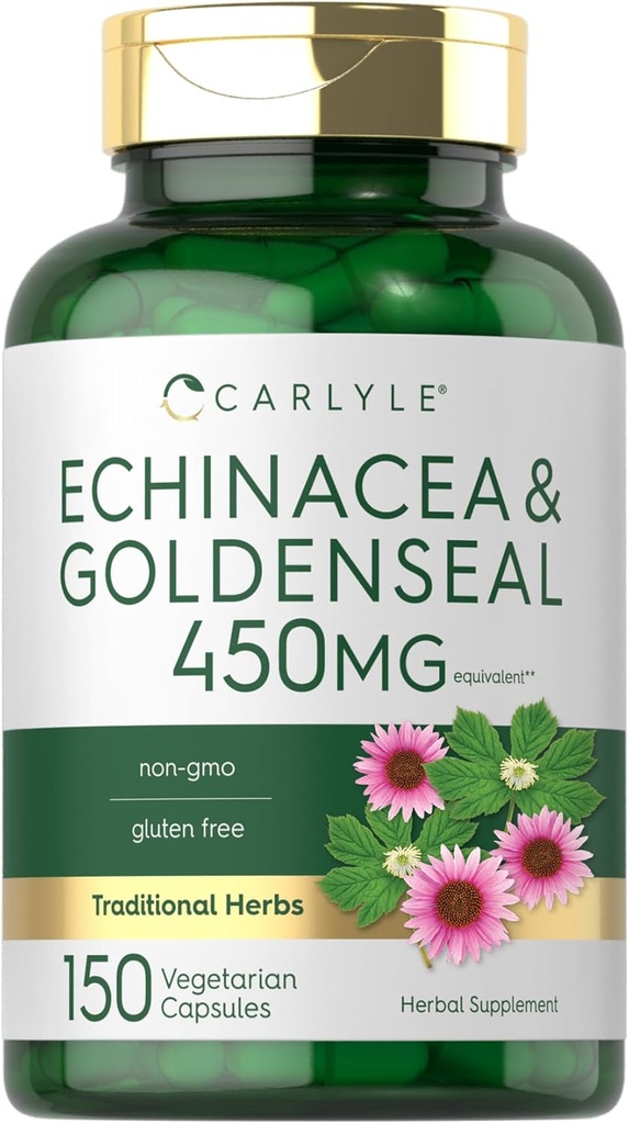 Carlyle Echinacea Goldenseal Capsules 150 Graaf 
