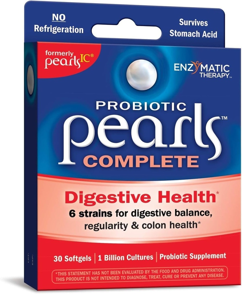 Enzymatische therapie Parels IC Intensive Care Probiotica, Capsules 30 ea (verpakking van 2)