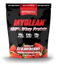 Myogenix Myolean – 100% Whey Protein Powder – 40g Protein per Serving – Low Carb – Ideal for Smoothies, Meal Replacement Shakes, Pre Workout & Post Workout Shakes – Strawberry (5lbs)