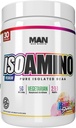 HOMME Sports Iso-Amino Bcaa poudre, sorbet arc-en-ciel, 255 Gram