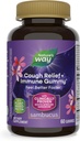 Nature's Way Sambucus Cough Relief+, Immune Gummy, Voel je beter sneller, klinisch bewezen Zuid-Afrikaanse Geranium Root Extract, met Vlierberry Extract, Vitamine C & Zink, 60 Gummies(Verpakking mei Vary)