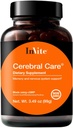 InVite Health Cerebral CareTM - Ondersteunt Hersengezondheid Inclusief Geheugen, Focus, Aandacht en Mood - Bevat Inositol, Acetyl-L-Carnitine, Choline, Fosfatidylserine,Astaxanthine - 30 Servers (2-pack)