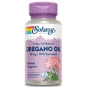 SOLARAY Oregano Oil 57 mg - Olie van Oregano Softgels - Kruidensupplementen voor algemene gezondheid en wellness ondersteuning w/ 70% Carvacrol - Extra Virgin Olive Oil Base, 60-Day Garantie, 60 Serv, 60 Softgels