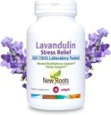 Nouvelles racines Lavanduline , supplément de lavande , lavande biologique et vitamine E , calme stress et soutien sommeil (30 softgels)
