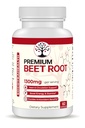 Beetwortelcapsules - Premium Organic Beetwortelpoeder - Nitric Oxidation Supplement - Heart Health, Circulation and Stamina Support - Non-GMO - 60 Vegan Capsules