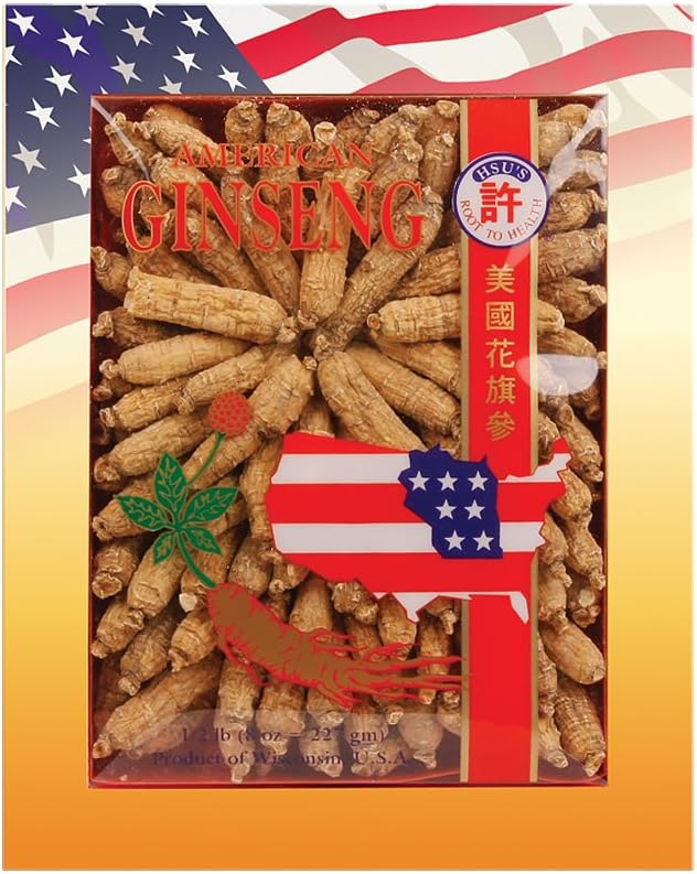 Cultivé Ginseng américain du comté de Marathon, Wisconsin USA