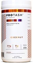 Vegan Protein Powder by TASHIE - Organic Plant Based Protein Powder with BCAA, HMB & Probiotics, Zero Sugar, Non-GMO, Gluten Free, NSF Certified, 28 Servings - Coconut Proteine Powder