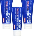 Crème anti-douleur maximale de rugby - Fabriqué avec du menthol et du salicylate de méthyle - Offre un soulagement temporaire de la douleur articulaire et musculaire - 3 Oz. (3 Pack)