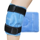 REVIX Ice Pack for Knie Pain Relief, Reusable Gel Ice Wrap for Leg Injuries, Swelling, Knie Replacement Surgery, Cold Compress Therapy for Artritis, Meniscus Tear and ACL Blue