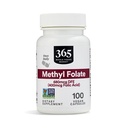 365 par Marché des aliments entiers, Folate de méthyle, 100 Nombre