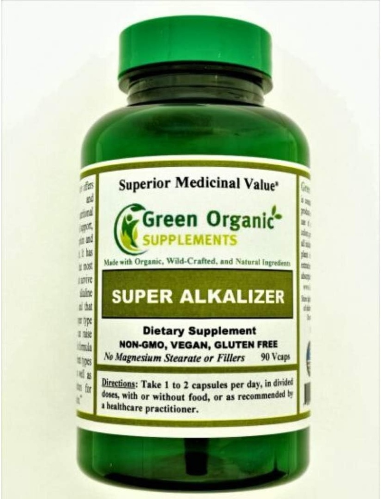 Green Organic Supplements Alkalizer, PH Control (pakket 1)