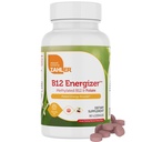 Zahler Energizer - Folaat en B12 Supplement - Snel oplossen Cherry Flavor Lozenges Dual Vitamin Methylated B12 & Folaat Supplement met 1360 mcg Foliumzuur + 1000 mcg Methylvitamine B12 (90 Tel.)
