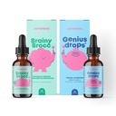JoySpring Genius Drops en Sulforaphane Supplement voor kinderen