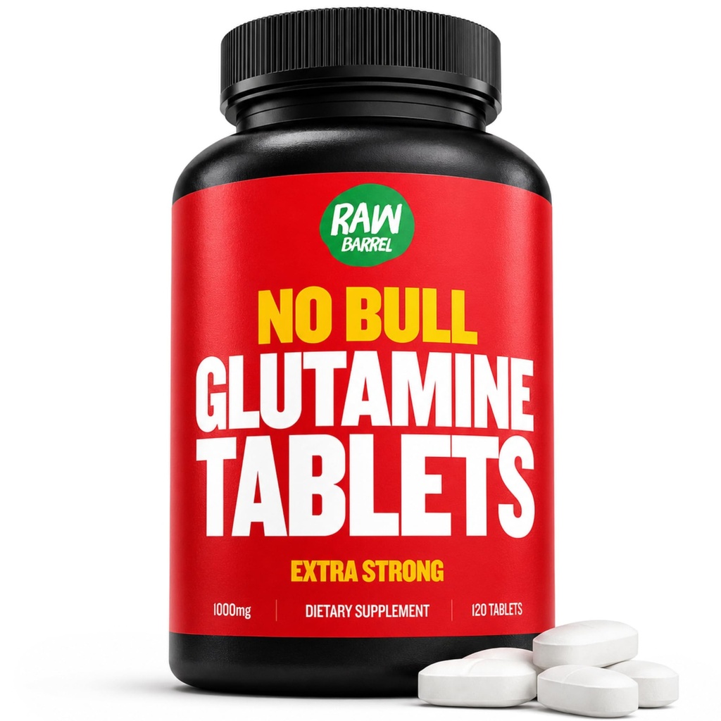 L-Glutamine tabletten, Pure L Glutamine pillen, Niet GGO, L Glutamine supplement, Natuurlijk Veganistisch, Vegetarisch Vriendelijk en Glutenvrij, 1000mg