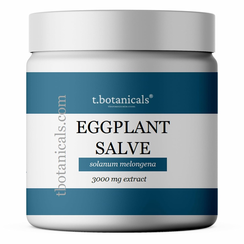 Eierstokextract crème voor huidaandoeningen, 3000 mg Extract, Aubergine Salve, Breed Spectrum Eierstokextract, Balsem voor huidaandoeningen, Aubergine crème