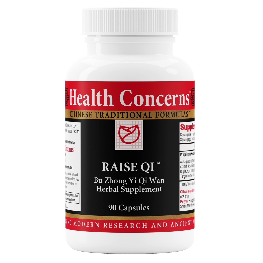 Gezondheidszorgen Verhoog Qi &amp; Immuun Systeemondersteuning Bu Zhong Yi Qi Wan Formula Astragalus, Ginseng & Dong Quai Herbal Supplement voor Zwakheid, Digestie & Yang Qi Balance 