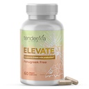 Élevée – Supplément d'allaitement sans fenugrec avec des chèvres biologiques Rue, Manille de Lion, Chardon béni et brasseurs levure – Vegan, soutien à l'allaitement à base de plantes non OGM – 60 capsules