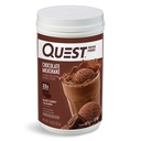 Quest Nutrition Chocolate Milkshake Proteïne Poeder, 22g Proteïne, 2g Net Carbs, 1g Suiker, Low Carb, Glutenvrij, 1,6 pond, 24 porties