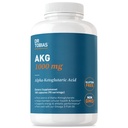 Dr. Tobias AKG Supplement 1000mg Per Serving, Bio available Alpha Ketoglutaric Acid, Ondersteunt Cellular Energy & Nitric Oxid Flow, Vegan, Gluten-Free, Non-GMO, 180 Capsules, 90 Servers