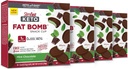 SlimFast Keto Fat Bomb Snack Cup, Mint Chocolate, Keto snacks voor gewichtsverlies, Low Carb met 0g toegevoegde suiker, 14 Count Box (verpakking van 4)