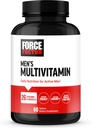 Force Factor Mannen. Multivitaminen, Multivitamine voor mannen Plus Aminozuren supplement met 27 vitaminen en mineralen, en Phytonutriënten ter ondersteuning van energie, en immuniteit, 60 tabletten