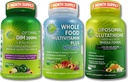 Balance hormonale végétalienne, soutien immunitaire et antioxydant pour les hommes et les femmes – Multivitamine alimentaire entière sans fer + Glutathion liposomique 500mg + DIM optimal 200mg – Non-OGM, Clean Wellness Support
