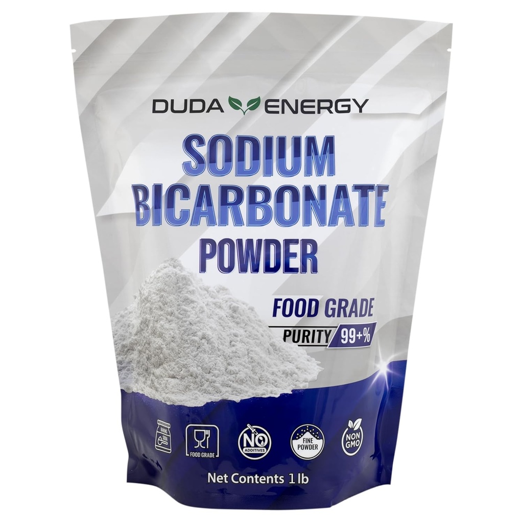Duda Energy 1 lb Organisch Natriumbicarbonaat Bakken Soda Fijn poeder