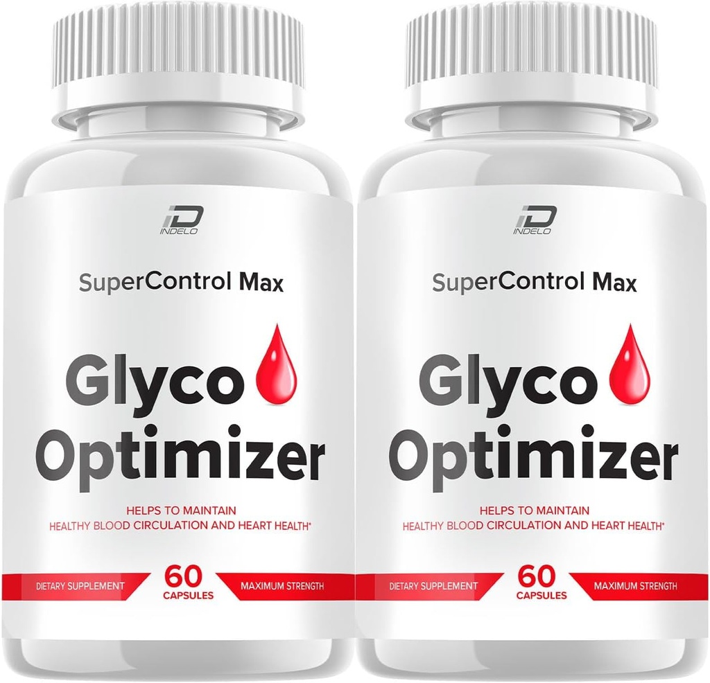 Super Control Max Glycogen Support Capsules Supplement - Supercontrolmax Optimizer Advanced Formula, Super Control Max, SuperControl Max Booster Reviews, Glycogen Supplement (2 Pack - 120 Capsules)