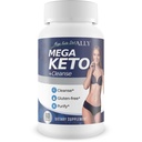 Mega Keto Dieet + Reiniging - Helpen verminderen Gut Bloat - Blast Out Carbs ter ondersteuning van Ketosis Reiniging - Digestief Reinigen Ketogene Ondersteuning - Lichaamsreiniging en Leverreiniging - Help Ondersteuning van de algehele gezondheid