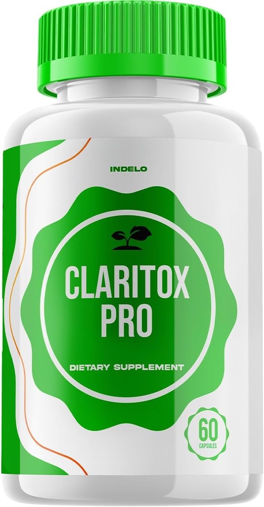 Claritox Pro voor Vertigo Capsules, Claritox Pro voor Vertigo Reviews, ClaritoxPro voor Vertigo Ondersteuning Supplement, Maximale sterkte Nootrope Formule Pillen, Claritox Pro voor Geheugen, Hersenen (60 capsules)