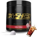 EHP Labs OxyShred Hardcore Super Dosed pré-entraînement poudre - pré-entraînement poudre avec L glutamine et acétyl L carnitine, boisson de boost énergétique - 275mg de caféine - Cali Cola, 40 portions