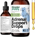 Forever Puppy Adrenal Support Drops for Dogs - Pure Ashwagandha & Ginseng Root Extract for Energy Support - Calming Supplement for Dogs of All Rases & Sizes - 4 fl oz