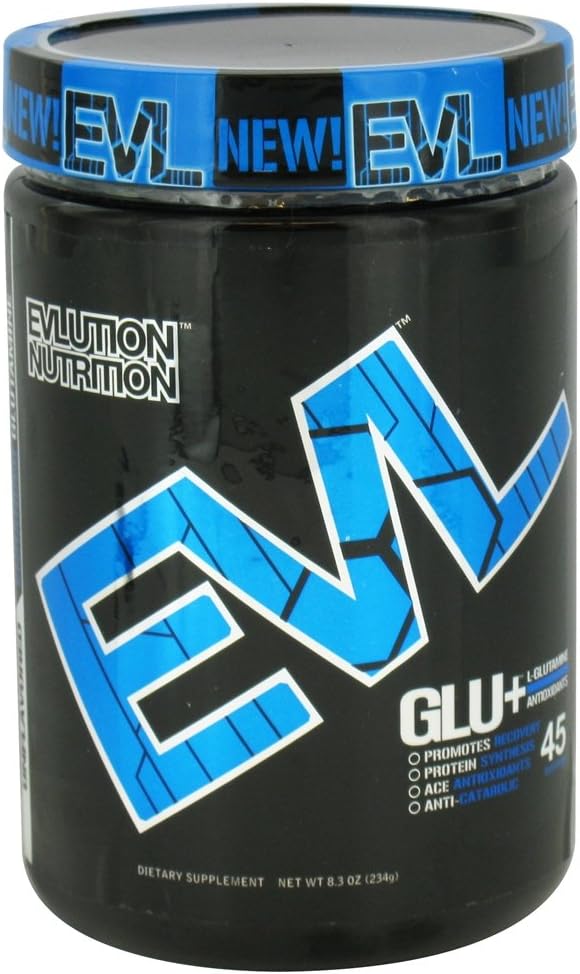 Evlution Nutrition Glutamine Supplement, Unflavored, 8.3 Ounce