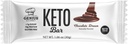 Genius Gourmet Glutenvrije Keto Proteïne Bar, Chocolade Keto Bars, Premium MCTs, Low Carb, Lage Suiker (Chocolade Droom, 12 Tellen (Pack van 1))