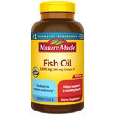 Nature Made Fish Oil Omega 3 Supplementen, 1200 mg Softgels, Omega 3 Fish Oil voor gezonde hartondersteuning, 230 Softgels, 115 dagen levering