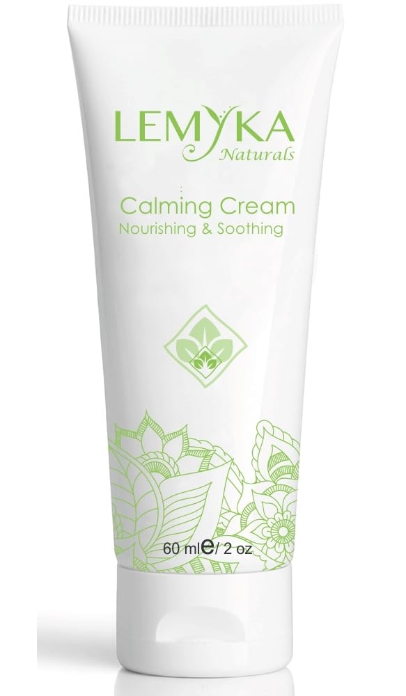 LEMYKA Natural Eczeam Cream met Ceramides, jeuk en roodheid Relief voor Atopische Dermatitis, psoriasis, Hives, Biologische Helende Zalf Langdurige Moisturizer, Paraben-vrij, Fragrance-free, 2oz