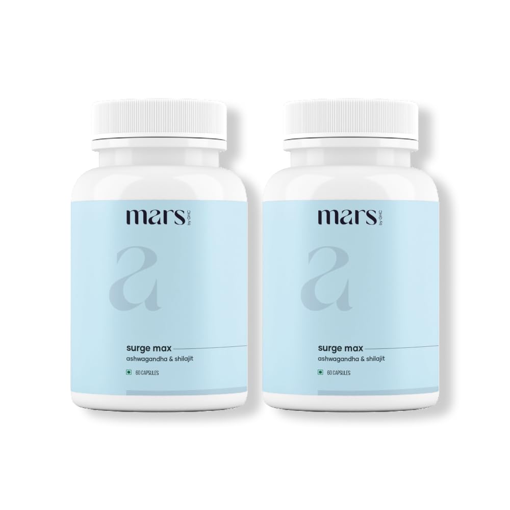 Mars Surgemax Natural Capsules met Shilajit & Safed Musli 