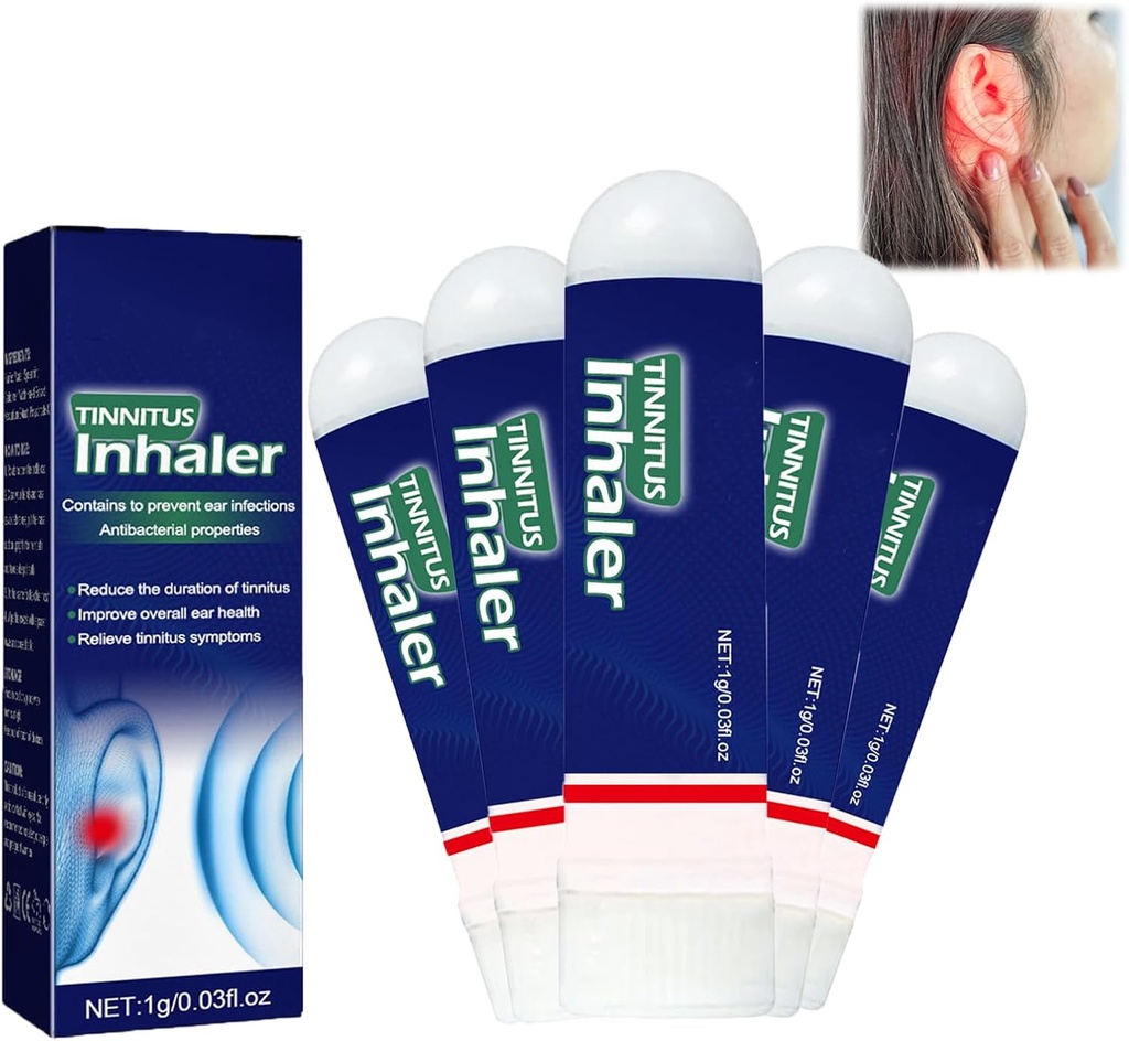 Echo Ease Tinnitus Inhalator, Tinnitus Relief for Ringing Oors Apparaat