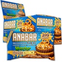 Anabar Protein Bar, The Protein-Packed Candy Bar, Verbazingwekkende Proteïne Bar, Geen Suiker Alcoholen, Hoog Proteïne, Verbazingwekkend Heerlijk (12 Bars, Melk Chocolade Monster Cookie Crunch)