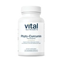 Nutriments vitaux Phyto-Curcumine Plus Enzymes de Curcumine Suppléments avec extrait de phytosomes Support pour la santé des muscles, des os, du foie et du coeur*