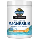 Jardin de la vie Dr. formuled complet alimentaire Magnésium 197.4g poudre - orange, chélaté, non-OGM, végétalien, casher, gluten et sucre sans supplément avec probiotiques - Meilleur pour anti-stress, calme et régularité