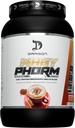 DRAGON PHARMA Wei Proteïne Blend, Fast Absorptie, Glutenvrij, 100% Wei Proteïne, WheyPhorm, Maximaliseren Herstel, Grote Proeverij, 25 Gram Proteïne (26 Servers, Cappuccino)